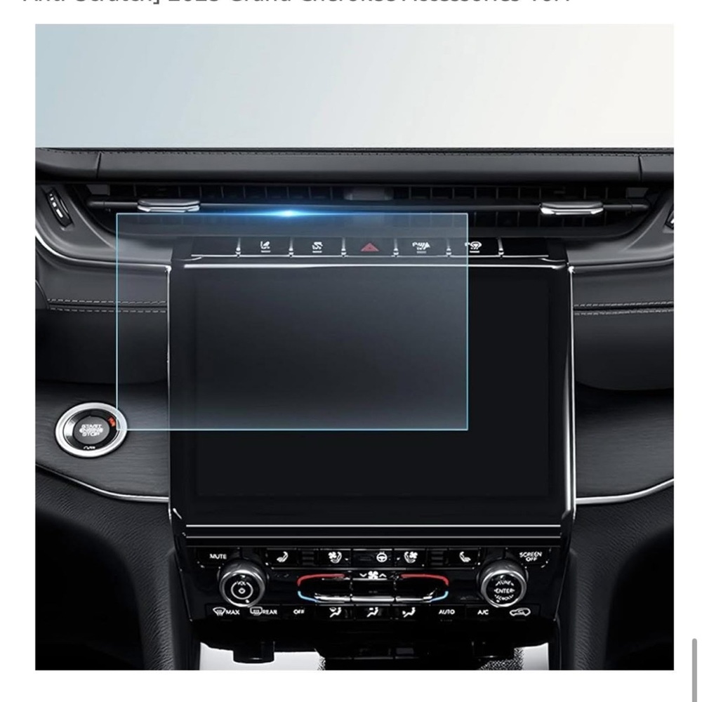Screen protector for jeep grand Cherokee